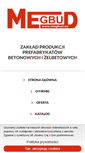 Mobile Screenshot of megbud.pl